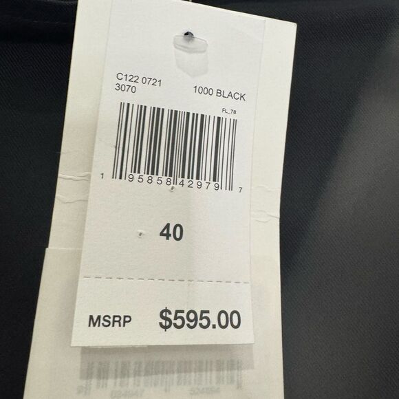 NWT GAUCHERE Open Back top in Mat Black - Picture 8 of 11